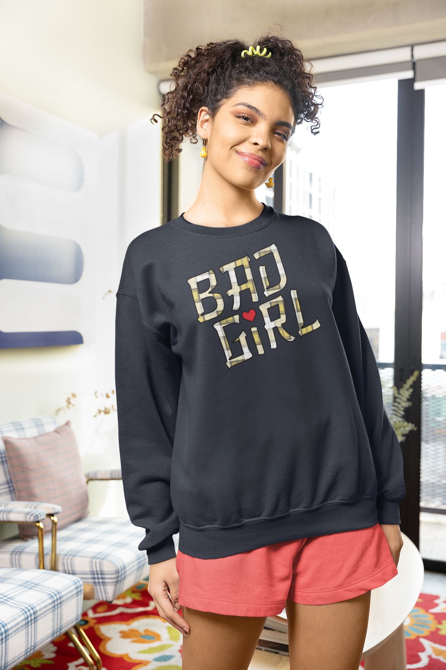 Women's Clothing, Unisex, TikTok, Bad Girl, Bad girl sweatshirt, Badass sweatshirt, badass top, bitchin top, bitching top, Awesome sweatshirt, attitude sweatshirt