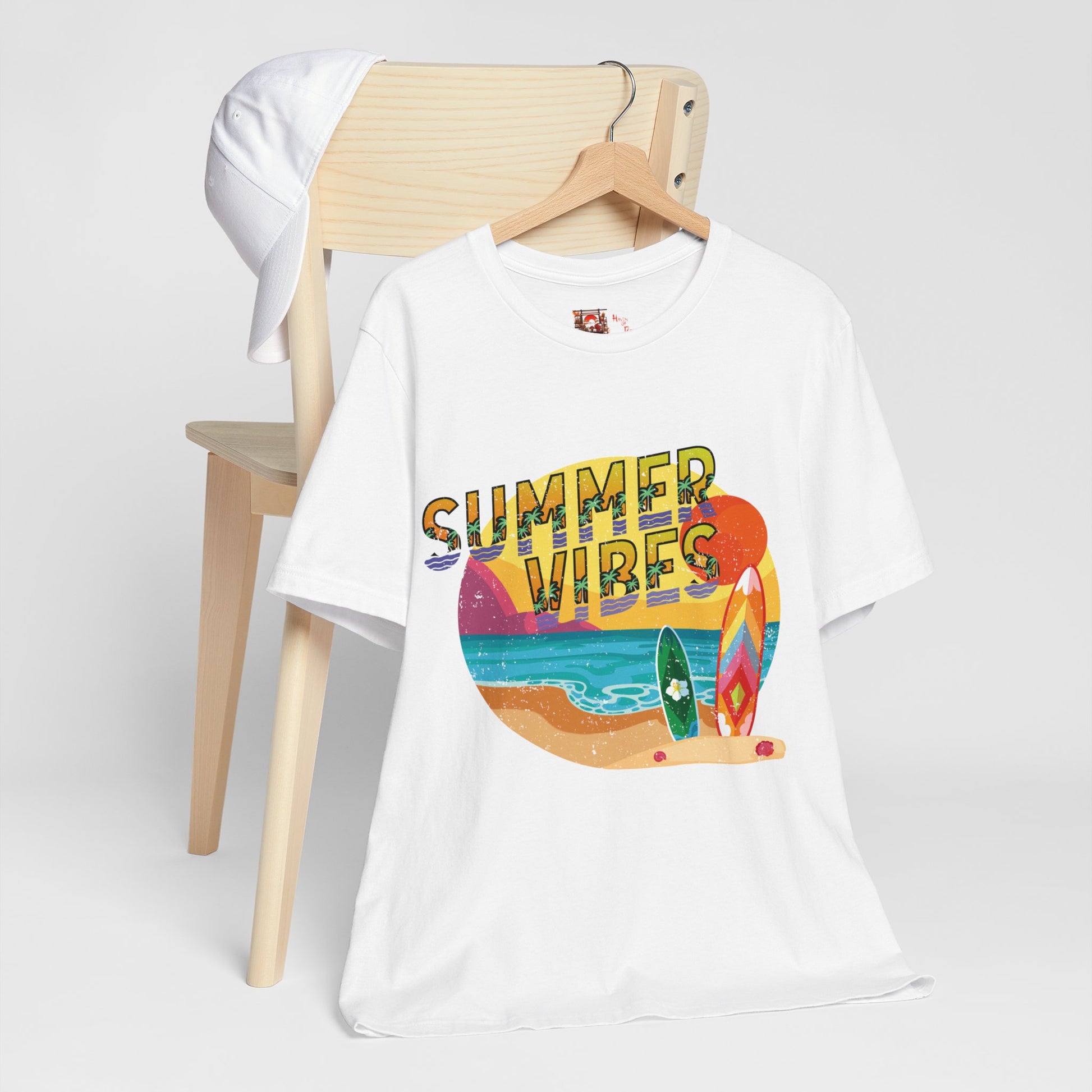 Sun and Fun, Summer Tee, Summer Sun, Regular fit, Neck Labels, Men's Clothing, Beach Wear