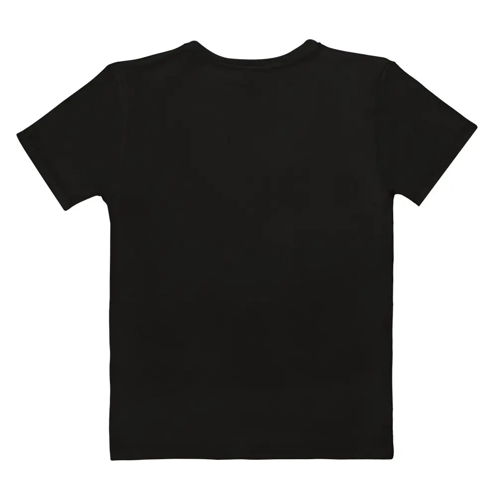 Flat back view of Women's Scoop Neck T-Shirt showing the plain rear.